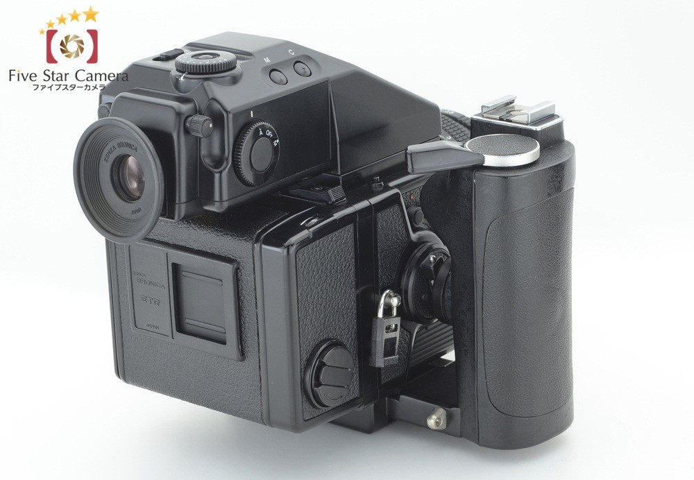 ETR ZENZANON 中判 【中古】 グリップ付き 中古】Bronica ブロニカ ETR-Si 中判フィルムカメラ + ZENZANON
