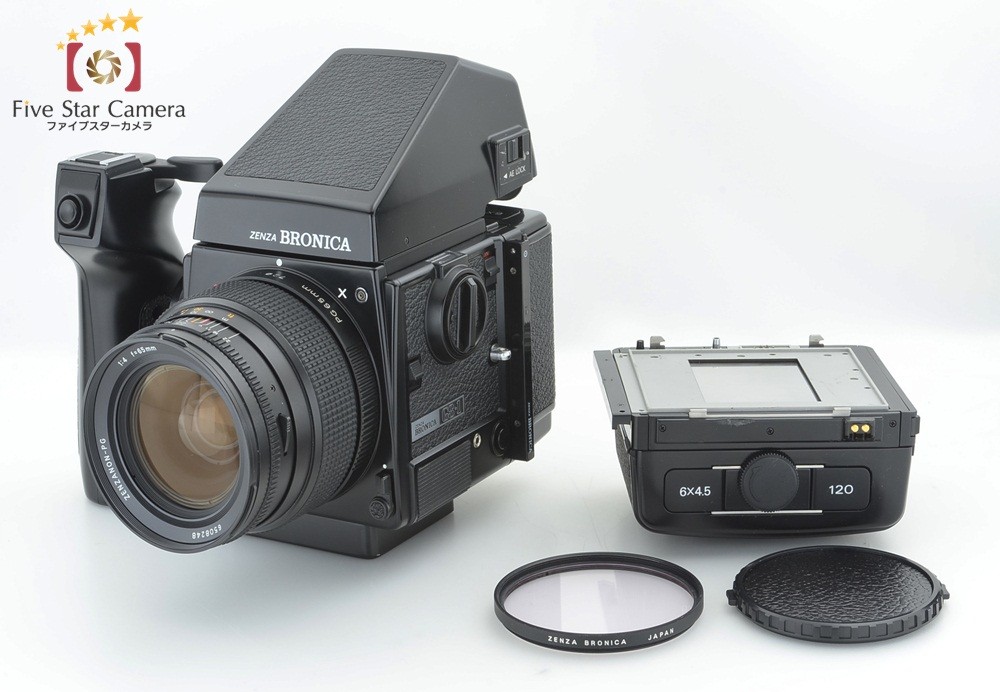 愛用 Bronica ブロニカ GS-1 AE 65mm f プリズムファインダー フィルム