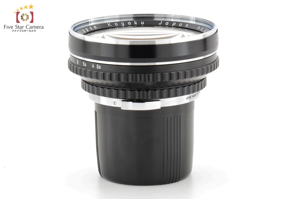 ★希少品★NikonニコンNIKKOR-H 50mm F3.5 Bronica Bronica NIKON Nippon Kogaku NIKKOR-H 50mm F3.5 Lens For Bronica EC