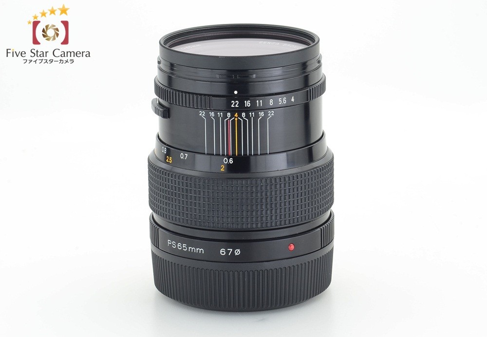 ゼンザブロニカ Zenza Bronica ZENZANON-PS 65mm F4 SQ用 中判カメラ用