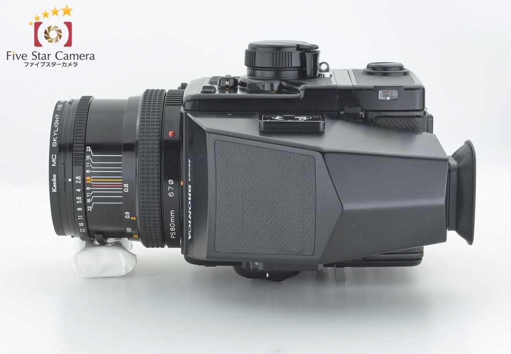 B*I様 BRONICA SQ-A中判カメラ PS 80mm F2.8レンズ付き 中古】ZENZA BRONICA ゼンザブロニカ SQ-B + ZENZANON-PS 80mm f