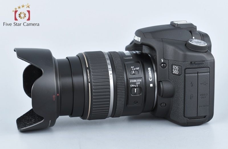 EOS DIGITAL 【中古】Canon キヤノン 50D EF-S 17-85 IS USM レンズ
