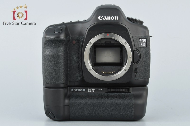 作例あり実働品元箱付き 初代 Canon EOS 5D+BG-E4 デジタル一眼 canon-eos-5d-bge4-0907-003.jpg