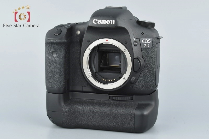 中古】Canon キヤノン EOS 7D + BG-E7 バッテリーグリップ : canon-eos