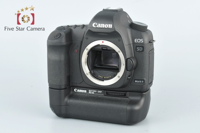 EOS DIGITAL 【中古】Canon キヤノン 5D Mark II + BG-E6 バッテリー
