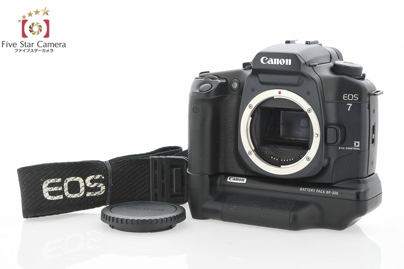 中古】Canon キヤノン EOS 7 + BP-300 バッテリーパック : canon-eos7-bp300-batterypack-0727-  : 中古カメラのファイブスターカメラ - 通販 - Yahoo!ショッピング