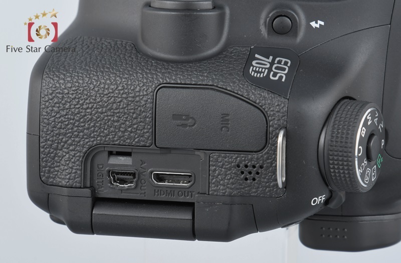 EOS DIGITAL 【中古】Canon キヤノン 70D デジタル一眼レフ EOS DIGITAL 【中古】Canon キヤノン 70D デジタル一眼レフ