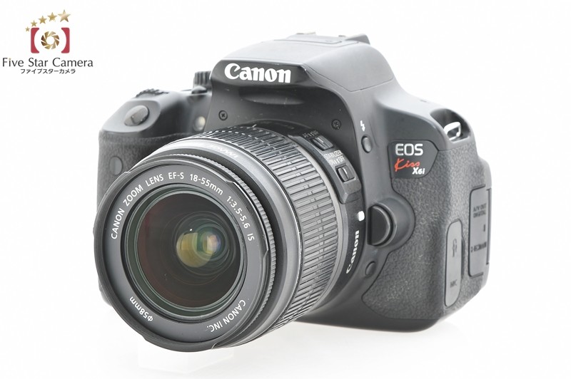 【中古】Canon キヤノン EOS Kiss X6i 18-55 レンズキット :canon-eoskiss-x6i-1855-0822