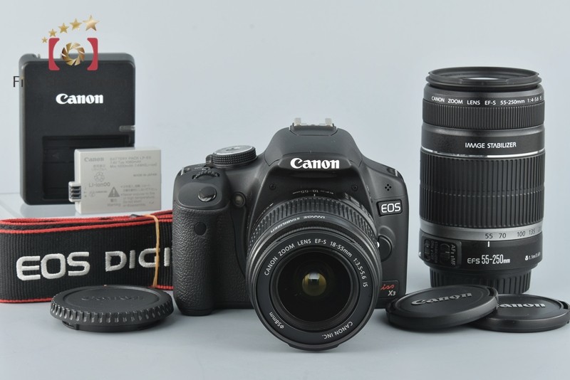 EOS DIGITAL 【中古】Canon キヤノン kiss X3 ダブルズームキット