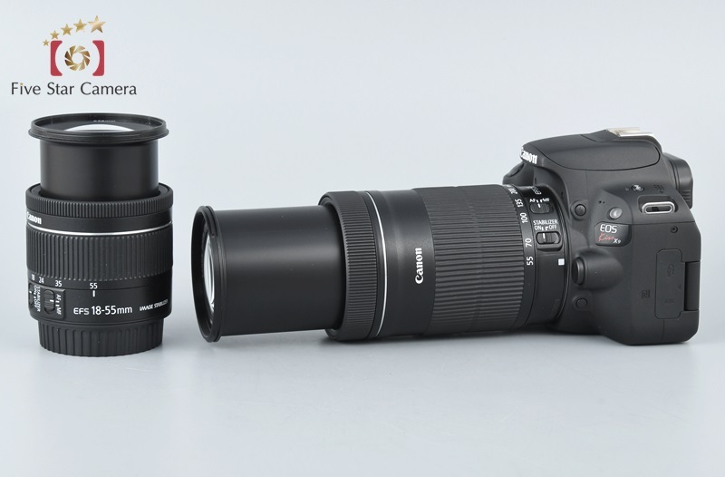 EOS DIGITAL 【中古】Canon キヤノン Kiss X9 ダブルズームキット