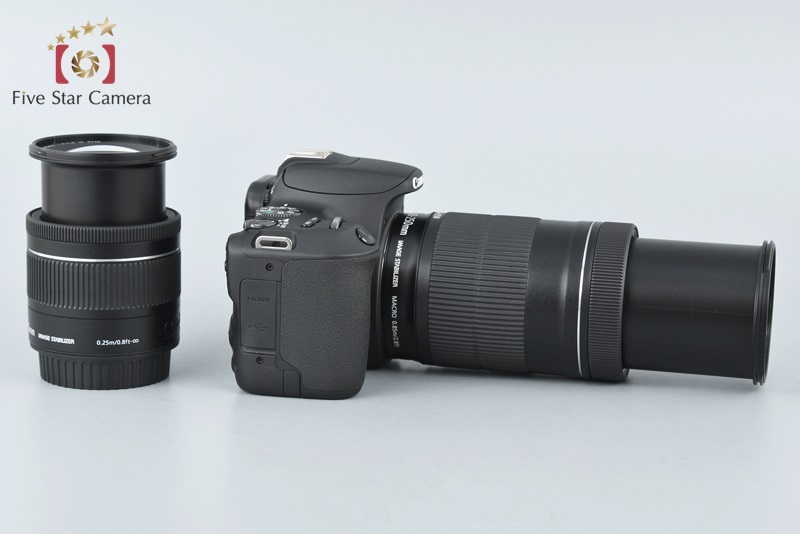 EOS DIGITAL 【中古】Canon キヤノン Kiss X9 ダブルズームキット