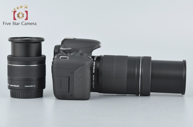 ［ジャンク品］Canon EOS Kiss X9i 本体 ズームレンズ2本セット ジャンク品］Canon EOS Kiss X9i 本体 ズームレンズ2本セット CANON