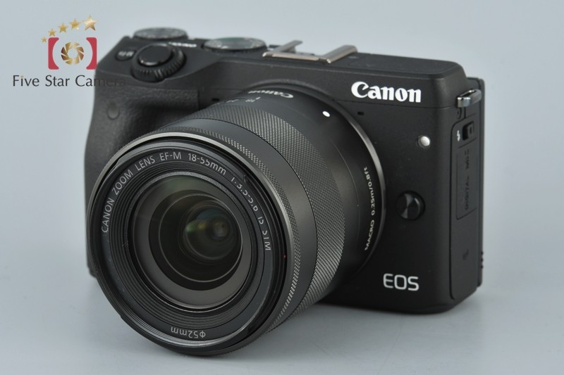 キヤノン（Canon） 【中古】Canon EOS M3 ブラック EF-M 18-55 IS STM
