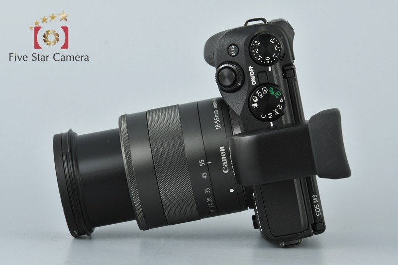 Canon EOS m3 中古 EOS キヤノン Canon M3 レンズキット ブラック ミラーレス 一眼レフ