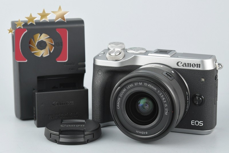 キヤノン 【中古】Canon EOS M6 EF-M 15-45 IS STM レンズキット