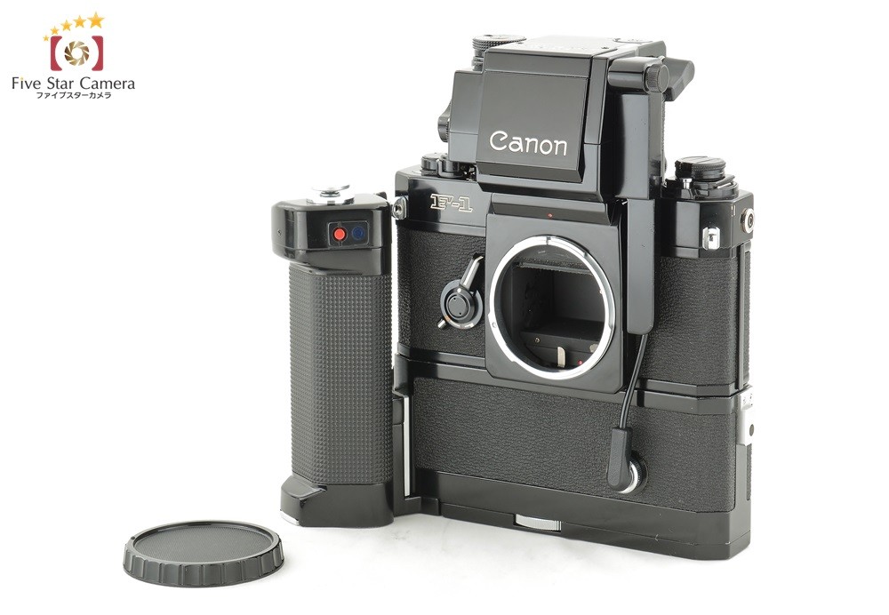 【中古】Canon キヤノン F-1 前期 サーボEEファインダー + モータードライブMF