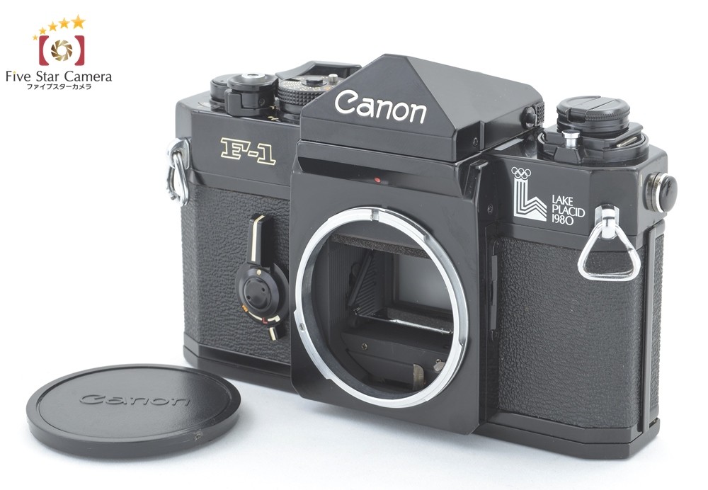 【中古】Canon キヤノン F-1 レークプラシッドオリンピックモデル フィルム一眼レフカメラ