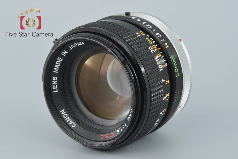 キヤノン（Canon） 【中古】Canon FD 50mm f/1.4 S.S.C. : 中古カメラ