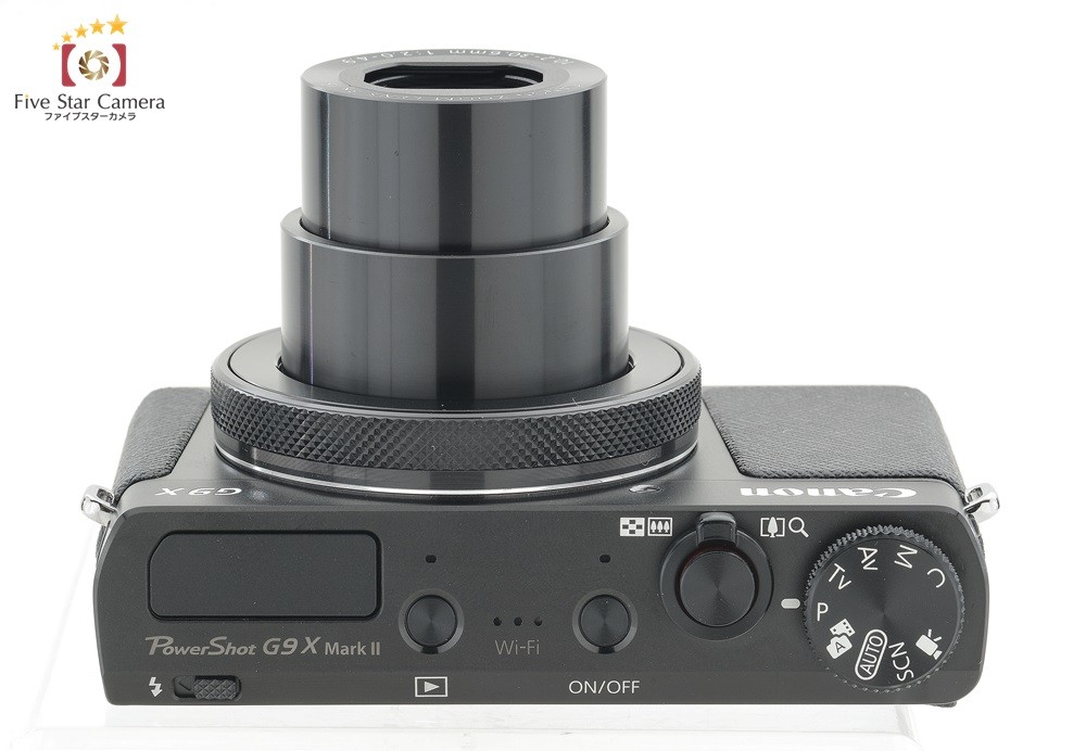 PowerShot 【中古】Canon キヤノン G9 X MarkII ブラック コンパクト