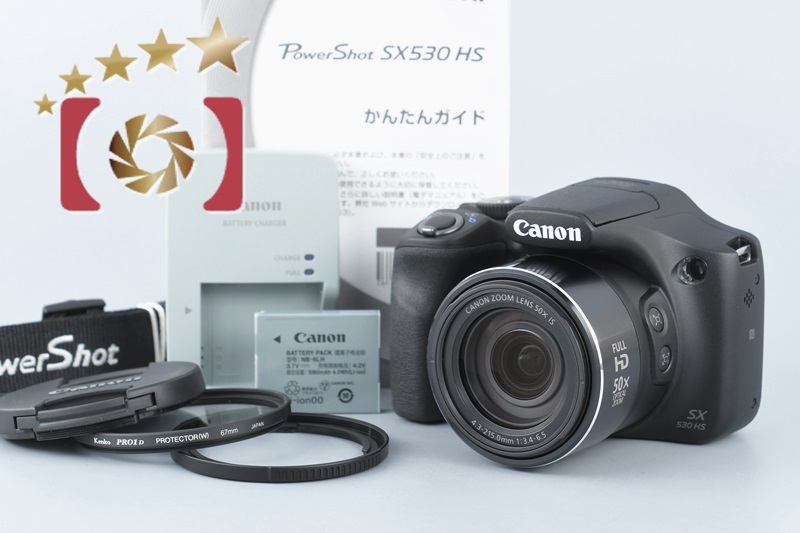 中古】Canon キヤノン PowerShot SX530 HS ブラック コンパクト