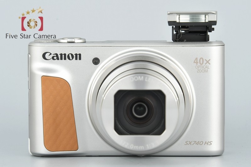 中古】Canon キヤノン PowerShot SX740 HS シルバー コンパクト 