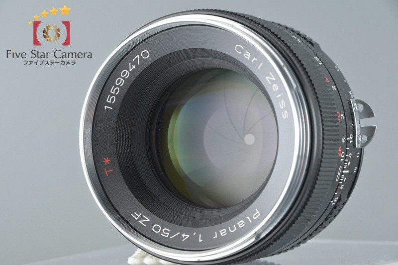 【中古】Carl Zeiss カールツァイス Planar 50mm f/1.4 ZF T* ニコン用 元箱付き 中古】Carl Zeiss カールツァイス Planar 50mm f/1.4 ZF T* ニコン用