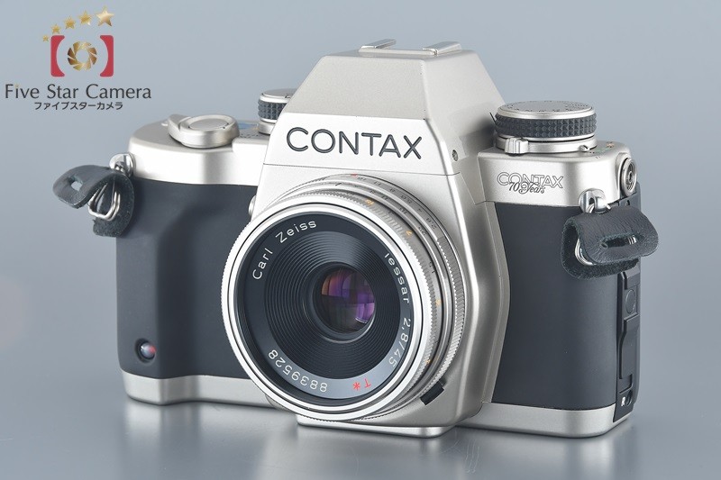 【中古】CONTAX コンタックス Aria 70周年記念モデル + Carl Zeiss 