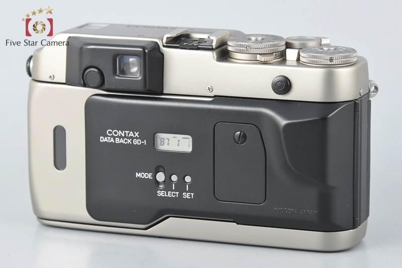 中古】CONTAX コンタックス G1 データバック付属 + Carl Zeiss Biogon