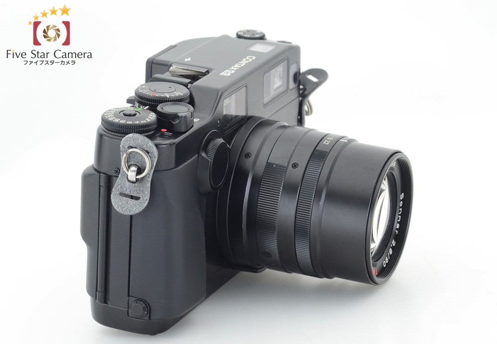 中古】CONTAX コンタックス G2 ブラック + Sonnar 90mm f/2.8 T
