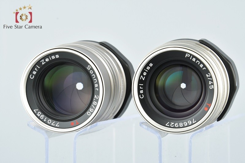 中古】CONTAX コンタックス G2 + Carl Zeiss Sonnar 90mm f/2.8 T