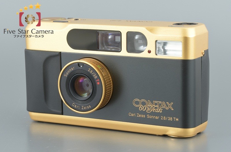 開封未使用品】CONTAX コンタックス T2 ゴールド 60周年記念モデル 