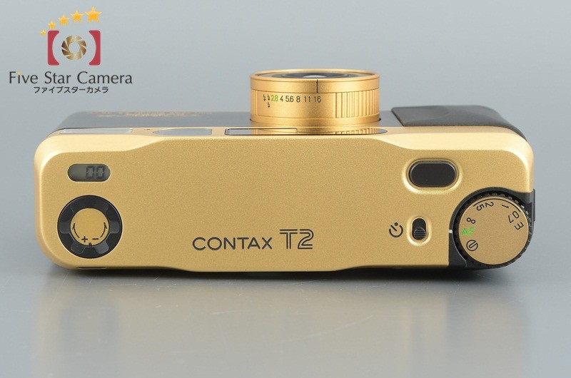 開封未使用品】CONTAX コンタックス T2 ゴールド 60周年記念モデル 