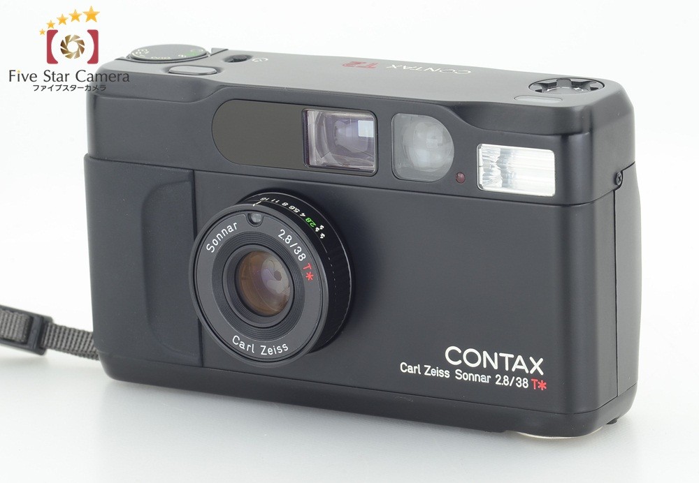 中古】CONTAX コンタックス T2 ブラック コンパクトフィルムカメラ : contax-t2-black-0817 : 中古カメラのファイブスター カメラ - 通販 - Yahoo!ショッピング