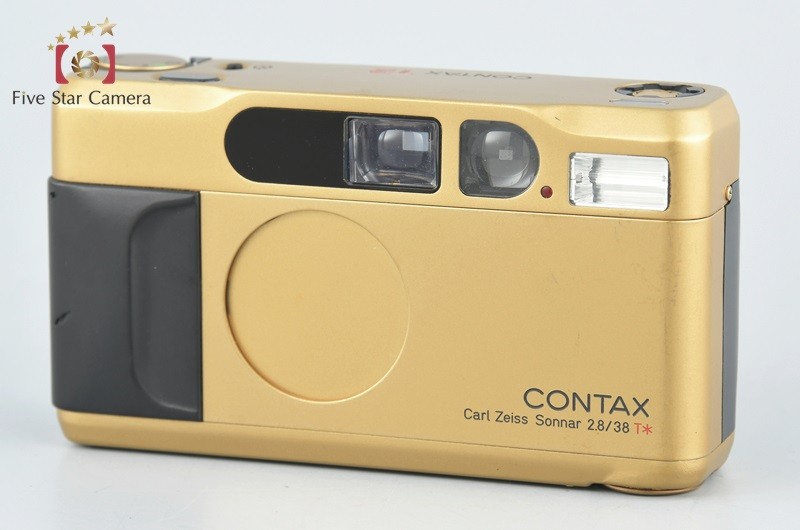 中古】CONTAX コンタックス T2 ゴールド コンパクトフィルムカメラ