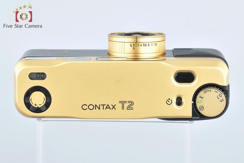 中古】CONTAX コンタックス T2 ゴールド 60周年記念モデル : 中古