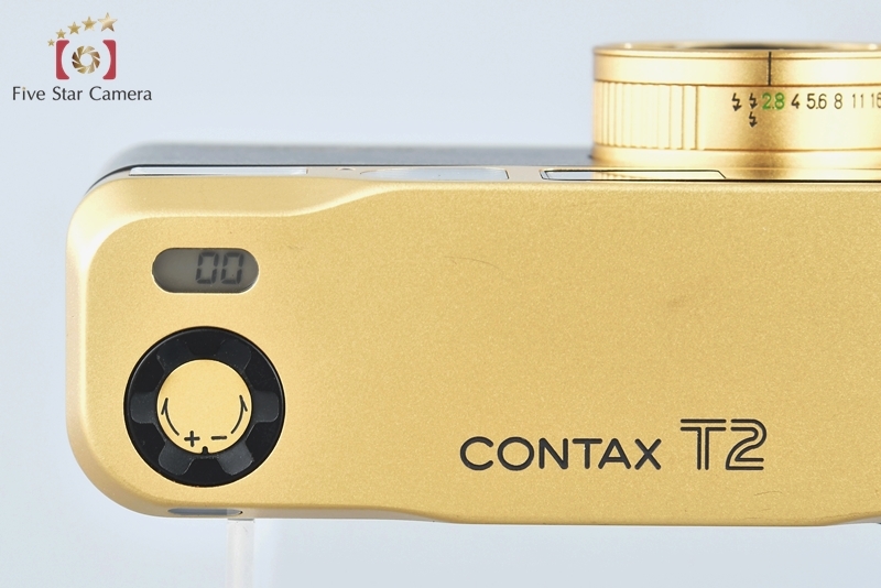 中古】CONTAX コンタックス T2 ゴールド 60周年記念モデル : 中古