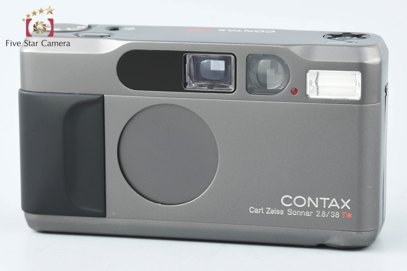 中古】CONTAX コンタックス T2 チタンブラック データバック付属