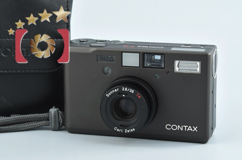 【中古】CONTAX コンタックス T3 チタンブラック コンパクトフィルムカメラ
