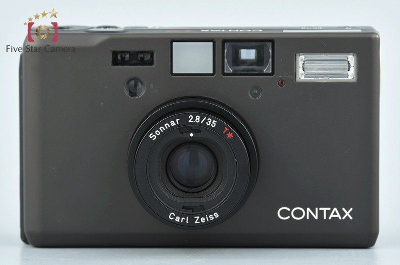 【中古】CONTAX コンタックス T3 チタンブラック コンパクトフィルムカメラ