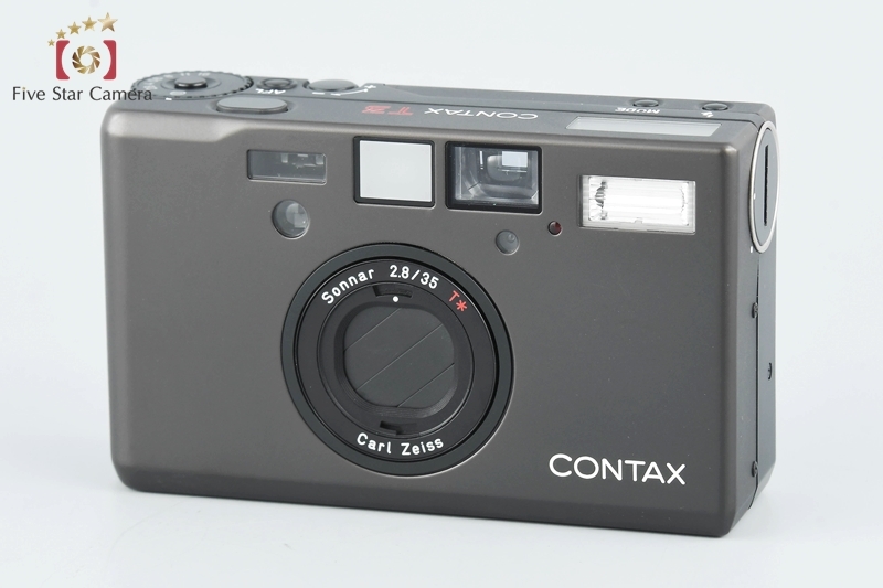 【中古】CONTAX コンタックス T3 チタンブラック シングルティース コンパクトフィルムカメラ