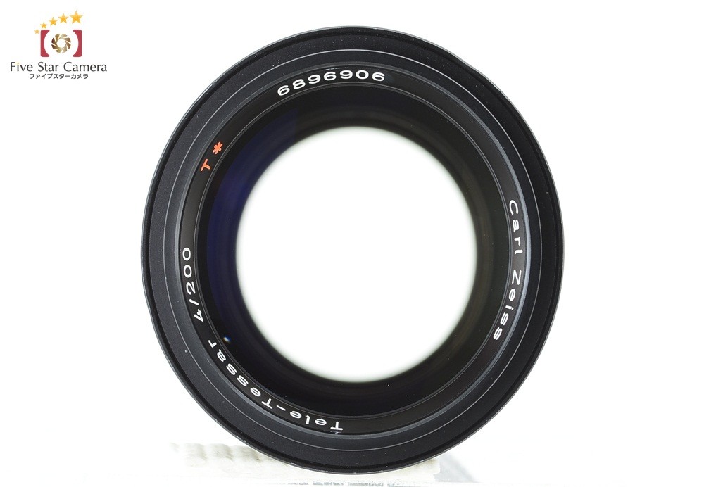 Carl Zeiss Tele-Tessar 200/4 コンタックス Carl Zeiss Tele-Tessar T* 200mm F/4 [AE, MM] | LENS-DB.COM