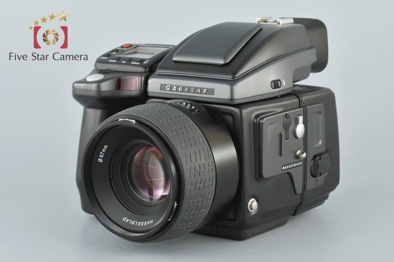 【中古】FUJIFILM 富士フイルム GX645AF + HASSELBLAD HC 80mm f/2.8