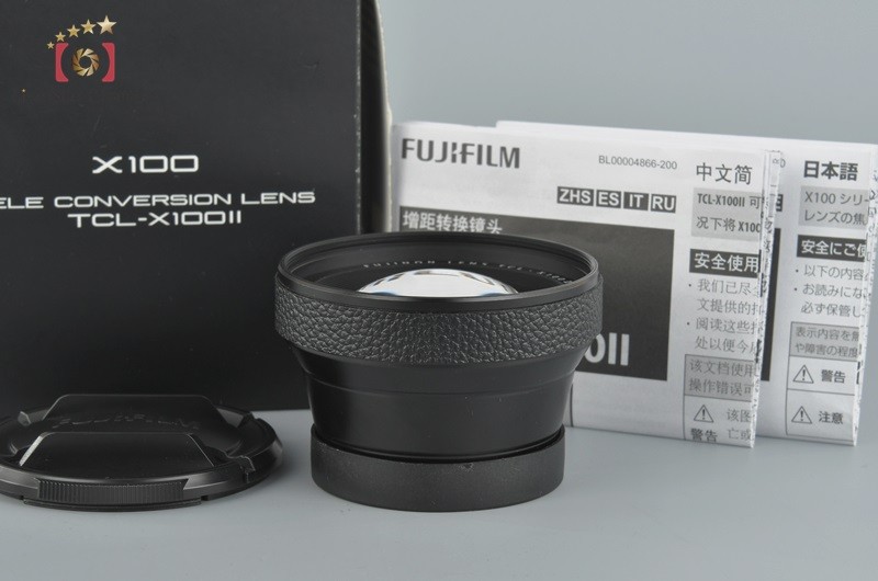 【中古】FUJIFILM 富士フイルム TCL-X100II テレコンバージョン