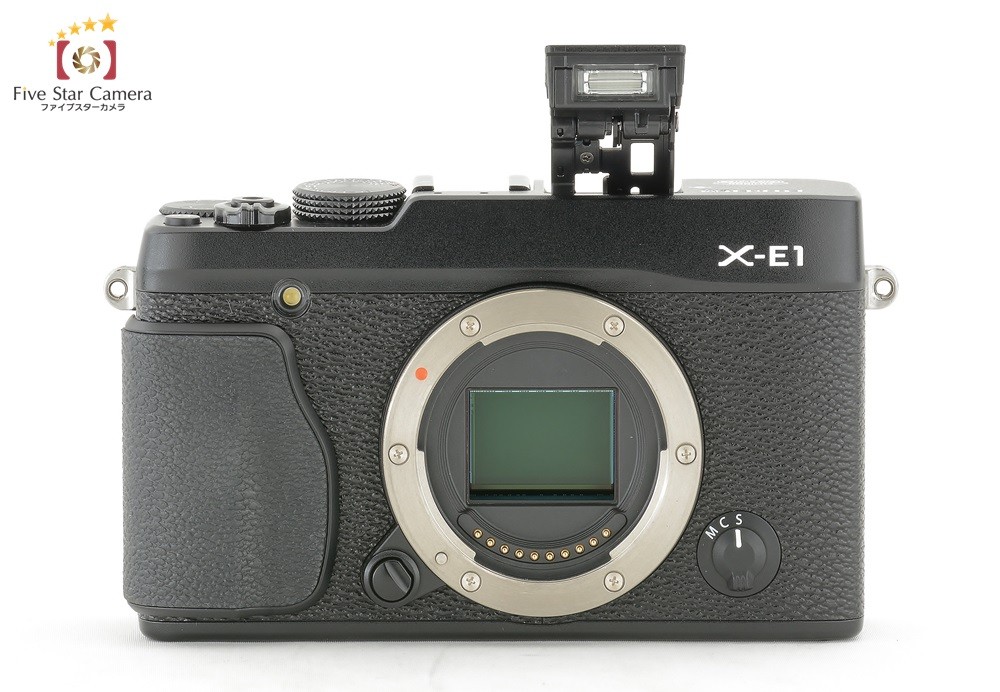FUJIFILM 【中古】FUJIFILM 富士フイルム X-E1 ブラック レンズ