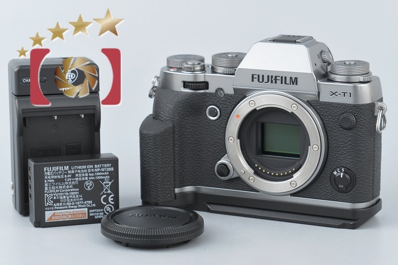 【中古】FUJIFILM 富士フイルム X-T1 グラファイトシルバー ミラー