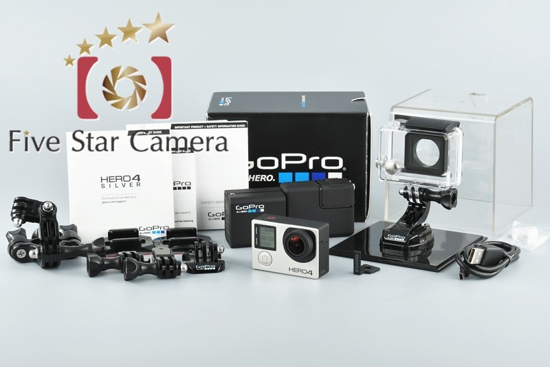 【中古】Go Pro ゴープロ HERO 4 シルバーエディション