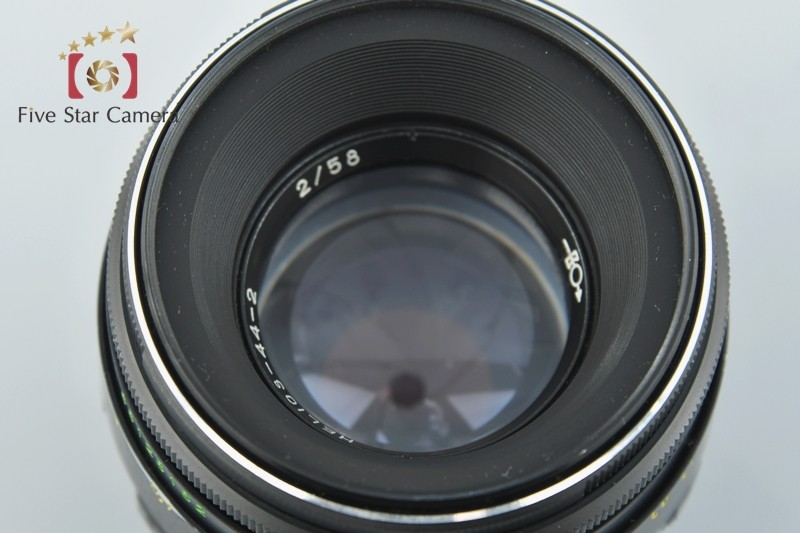 中古】HELIOS-44-2 ヘリオス 58mm f/2 M42マウント : 中古カメラ 中古】HELIOS-44-2 ヘリオス 58mm f/2 M42マウント : 中古カメラ