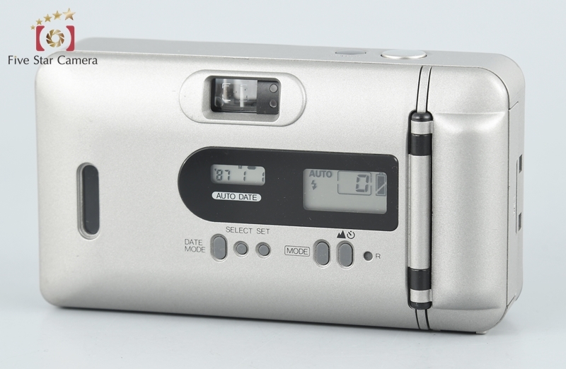 中古】KONICA コニカ BIG mini F シルバー コンパクトフィルムカメラ