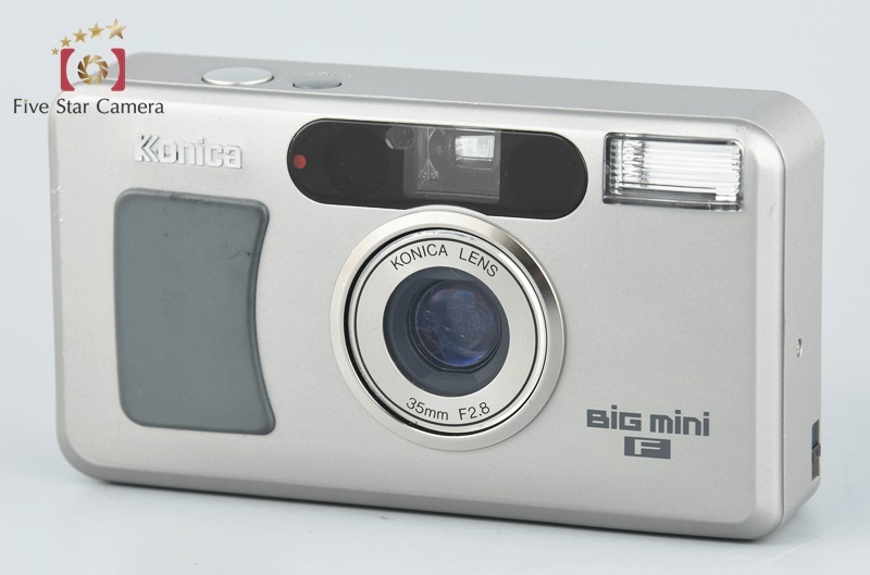 Konica BIG mini F シルバー　完動品 中古】KONICA コニカ BIG mini F シルバー コンパクトフィルムカメラの
