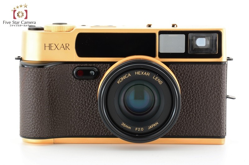 中古】Konica コニカ HEXAR ゴールド 120周年記念モデル : 中古 中古】Konica コニカ HEXAR ゴールド 120周年記念モデル : 中古